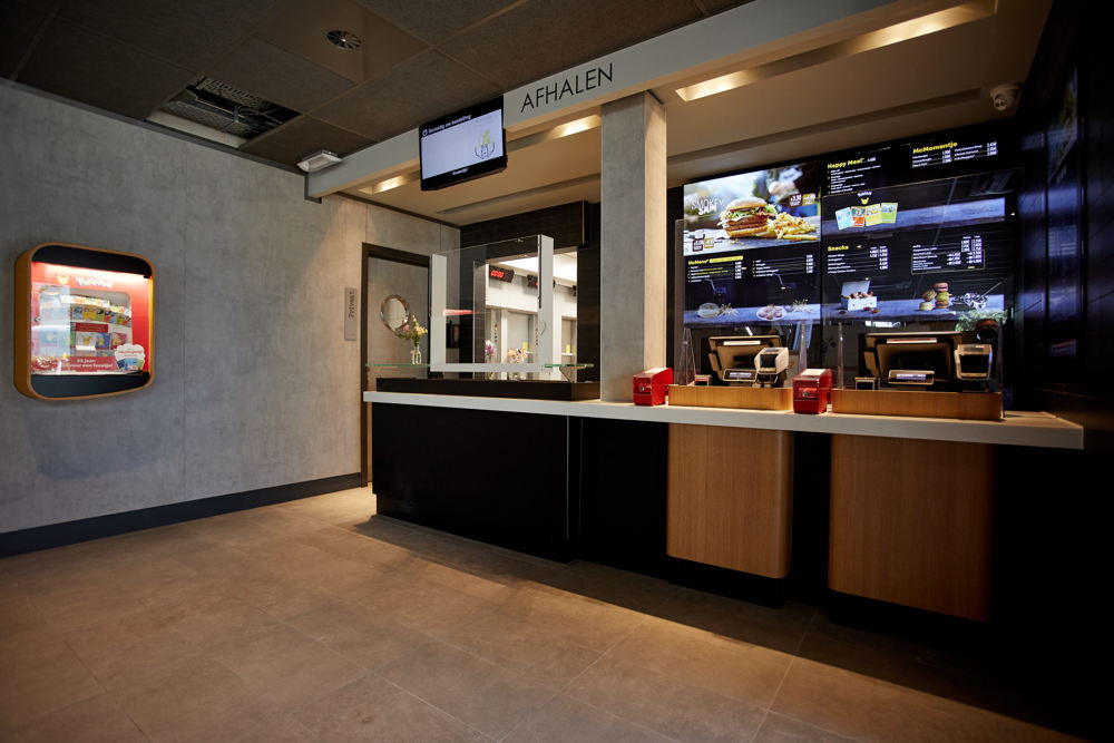 Het nieuwe McDonald's restaurant in Hasselt