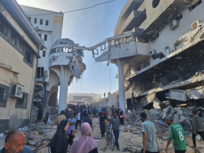 Al Shifa compound_2©MSF