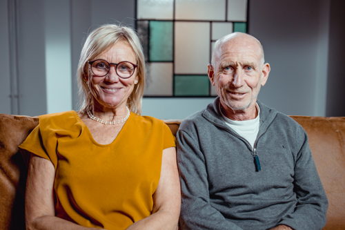 Christel en Leo, ouders van Lore (c) VRT