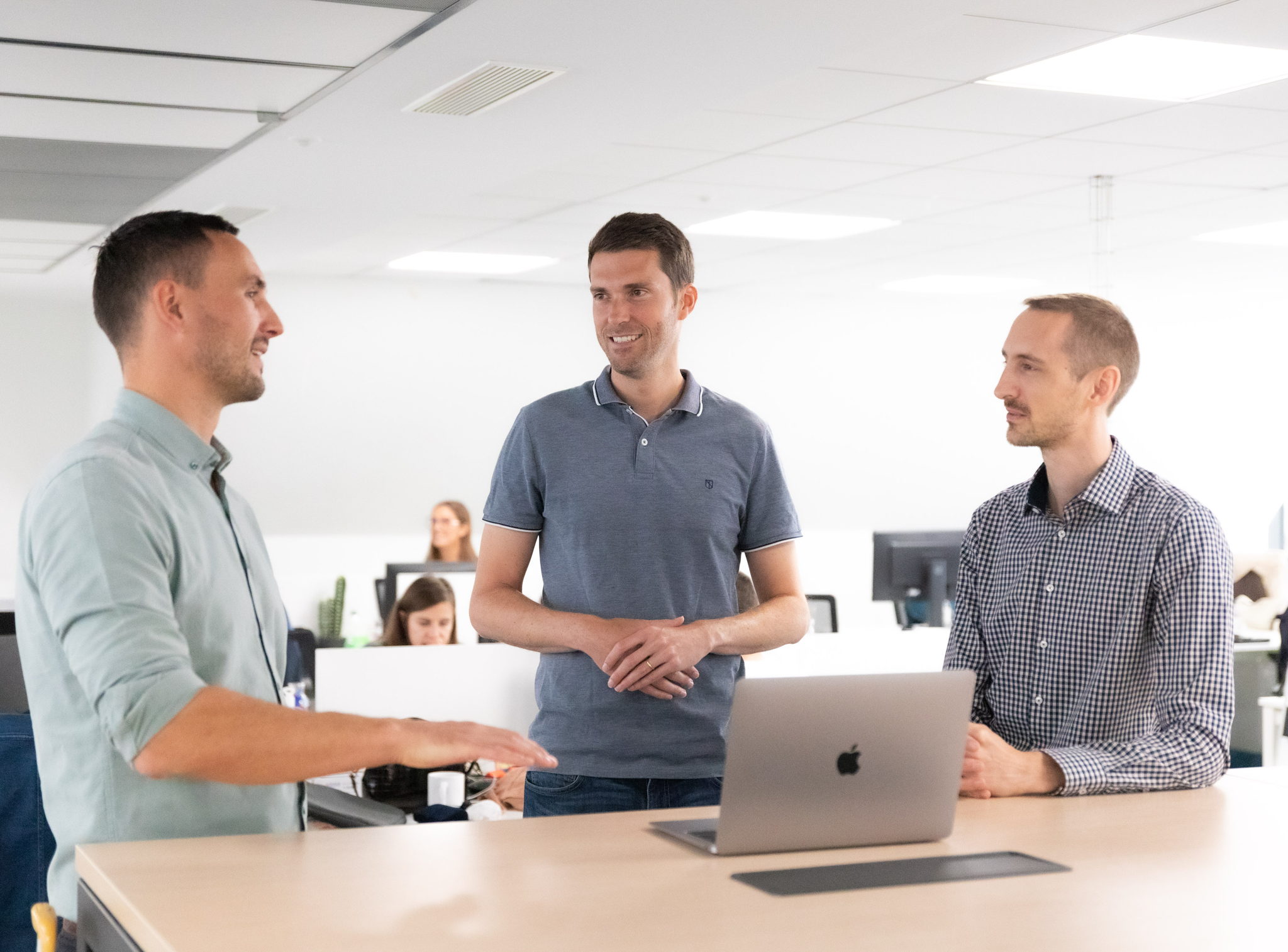 Patrick Lund (Founder of Graduateland), Adrien Ledoux (Co-founder & CEO of JobTeaser), Nicolas Lombard (Co-founder & COO of JobTeaser)