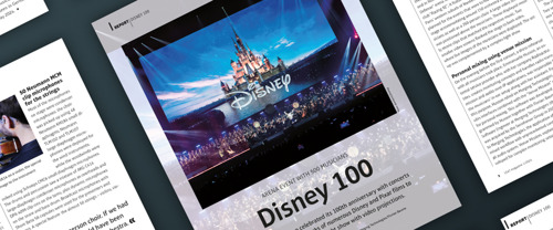 Disney feiert 100-jähriges Bestehen mit Neumann MCM und Merging Anubis Venue Mission