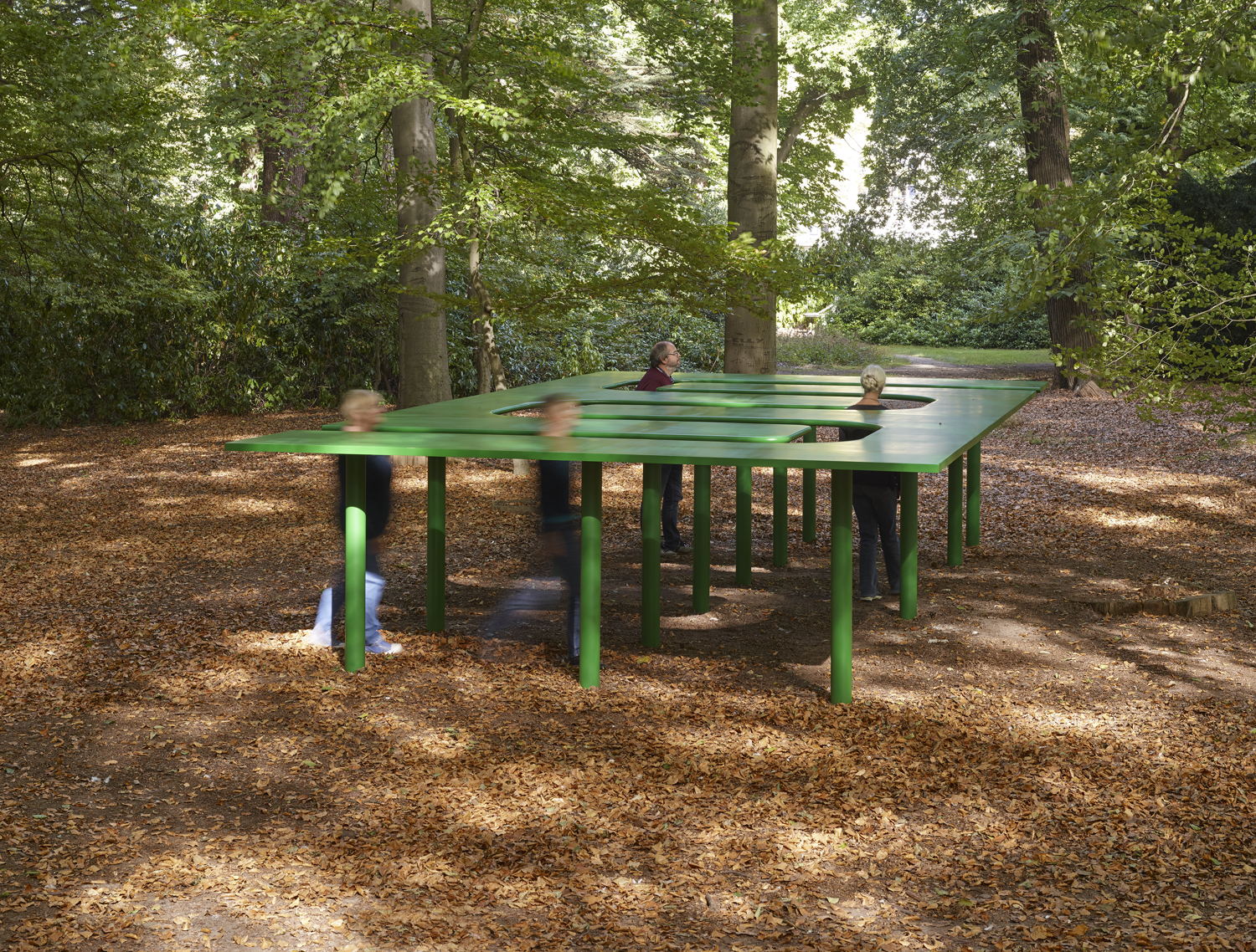 Roman Signer, Projet pour un jarding, 2016 - Copyright the artist - Photo: Simon Vogel