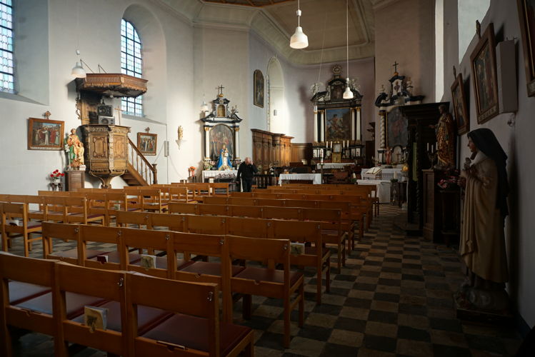 Kerk Oorbeek: binnenkant