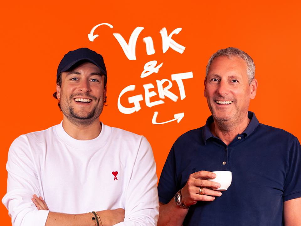 'Vik & Gert' vanaf nu te beluisteren op GoPlay en je favoriete podcastplatform