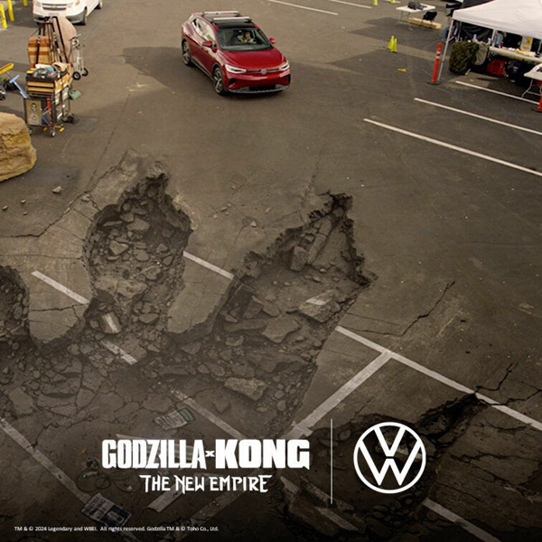 Volkswagen se asocia con Warner Bros. y Legendary Entertainment para el lanzamiento global de la película “Godzilla x Kong: The New Empire” que presenta el VW ID.4 