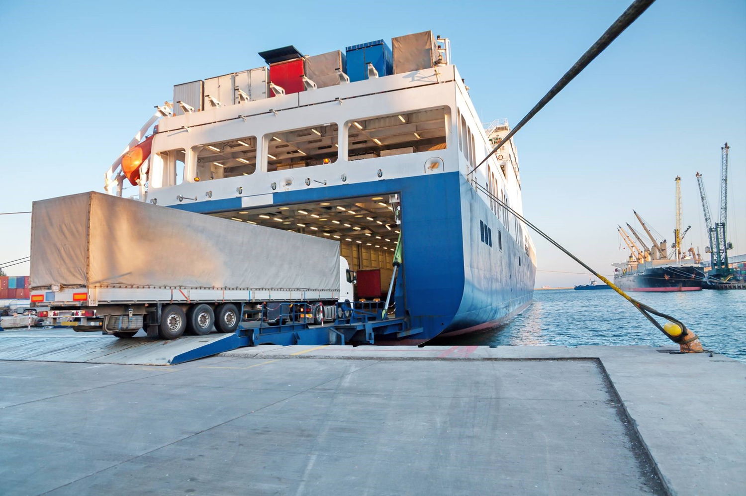 Le prestataire de services de mobilité DKV propose dès à présent un portail ferry paneuropéen. (Photo : DKV)