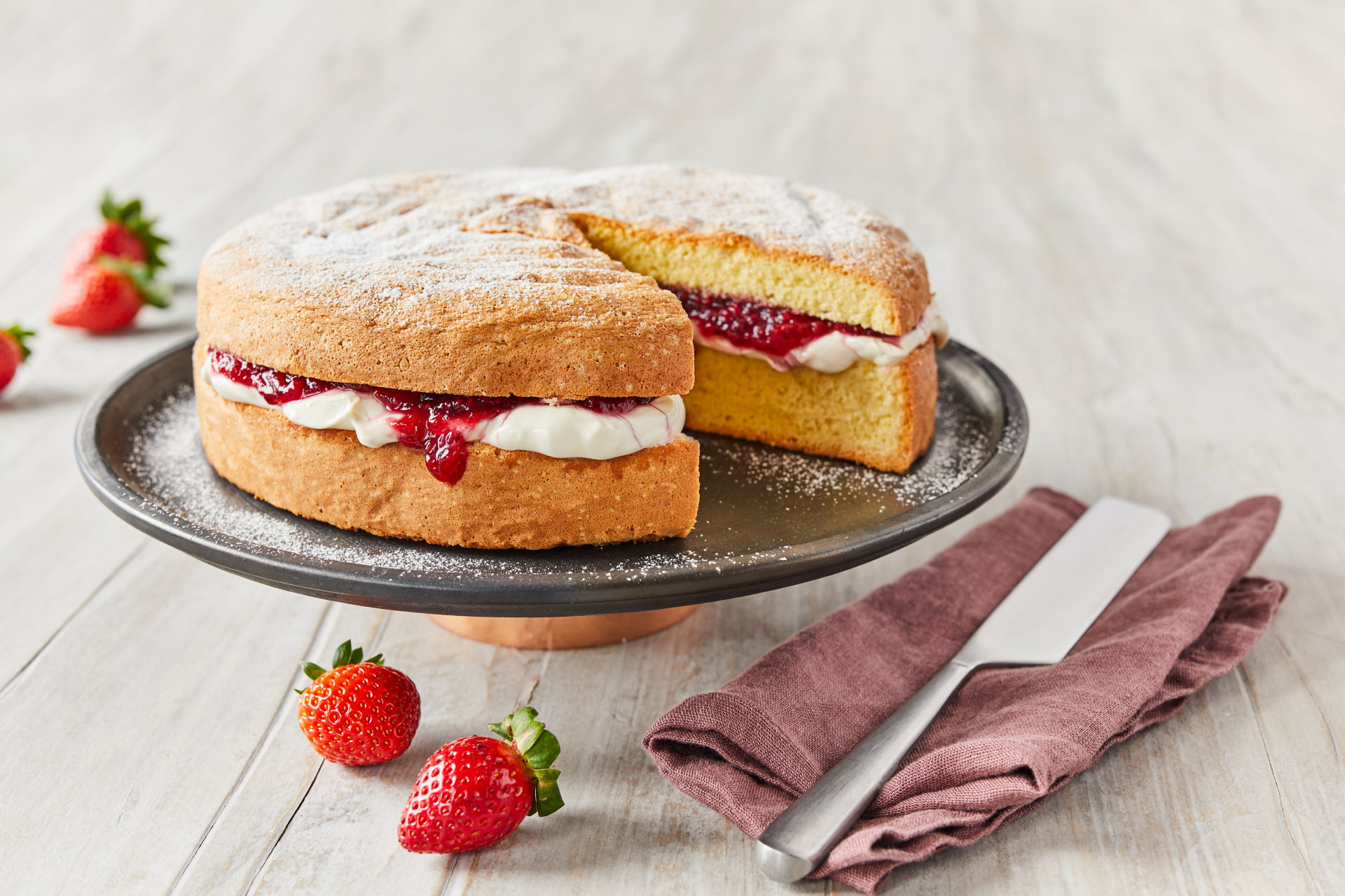 Palsgaard is working to develop more cost-effective and sustainable alternatives to eggs for products such as sponge cakes (Photo: Palsgaard A/S)