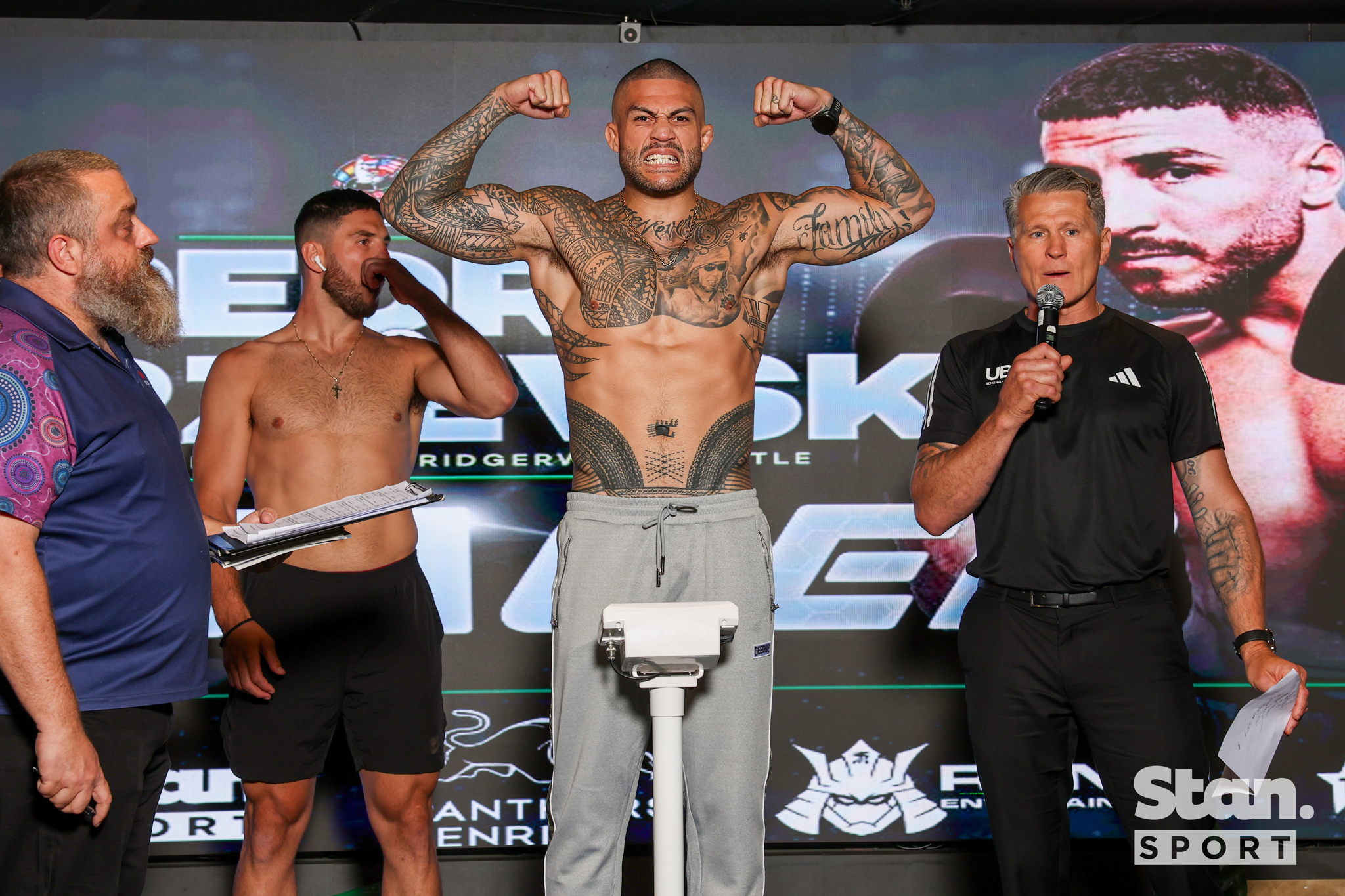 Tyson Pedro ready for battle Tyson Pedro ready for battle