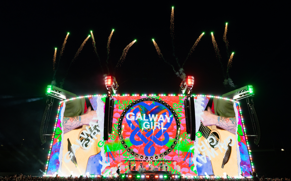 Sennheiser Spectera on the road with Ed Sheeran’s ‘The Loop’ global stadium tour