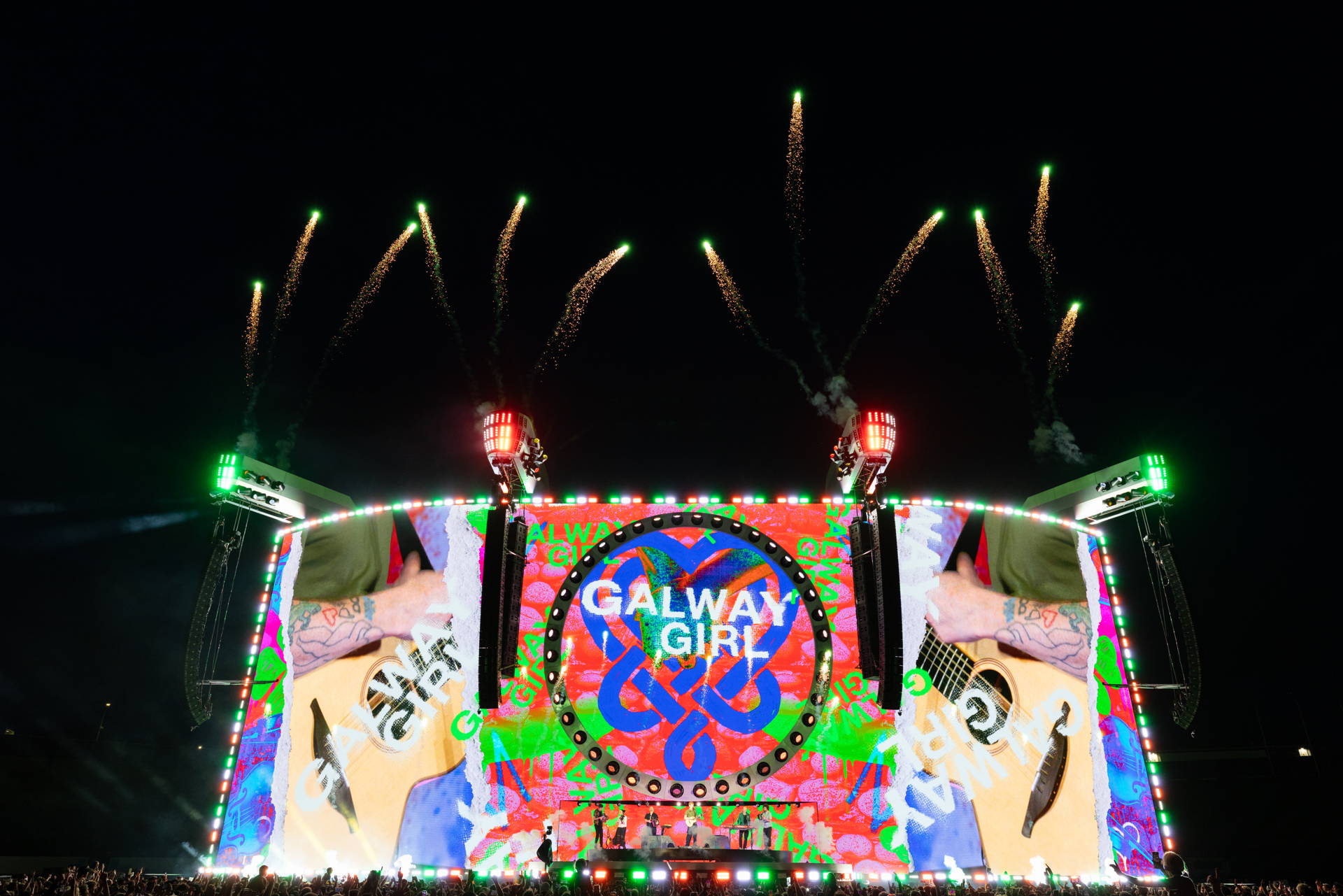 Sennheiser Spectera on the road with Ed Sheeran’s ‘The Loop’ global stadium tour