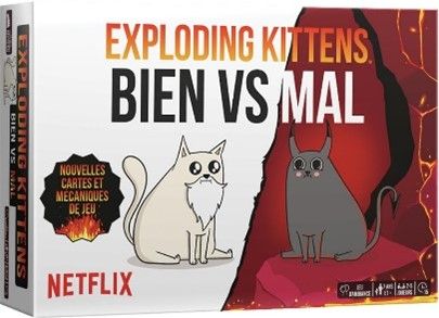 Asmodee - Exploding Kittens Bien VS Mal