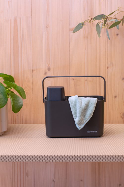 SinkSide Cleaning Caddy - Dark Grey - 8710755233302 Brabantia_6_NR-41229