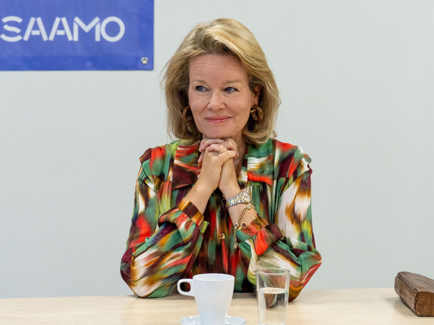 Queen Mathilde visits non-profit working to tackle energy poverty in Brussels