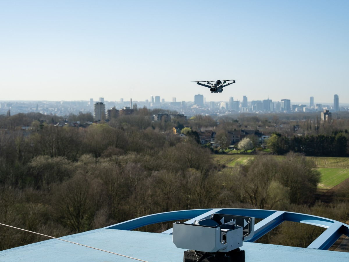 Eerste dronevlucht met actieve deconflictie in gecontroleerd luchtruim rond Brussels Airport
