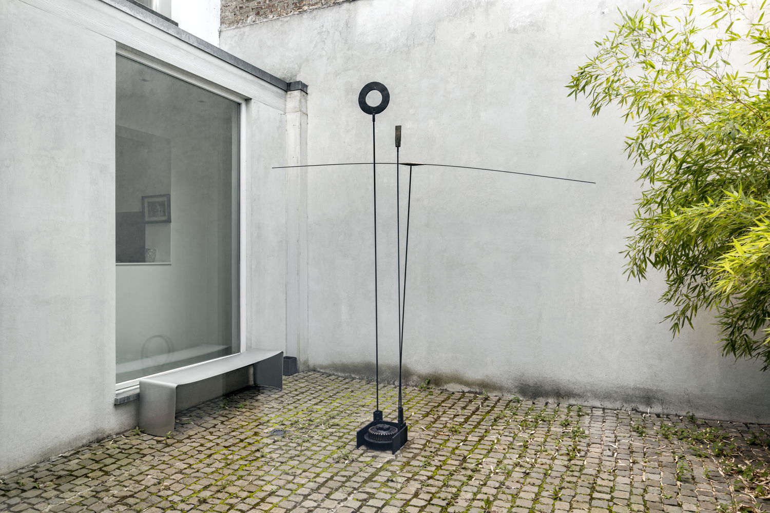 Installation view Quinquagesimum at Fondation CAB, Brussels. Photo by Fabrice Schneider