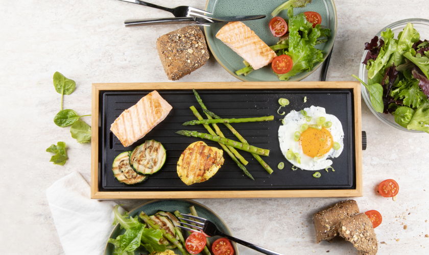 DO9270G Plancha Grill Bamboo Style ‘Just Us’