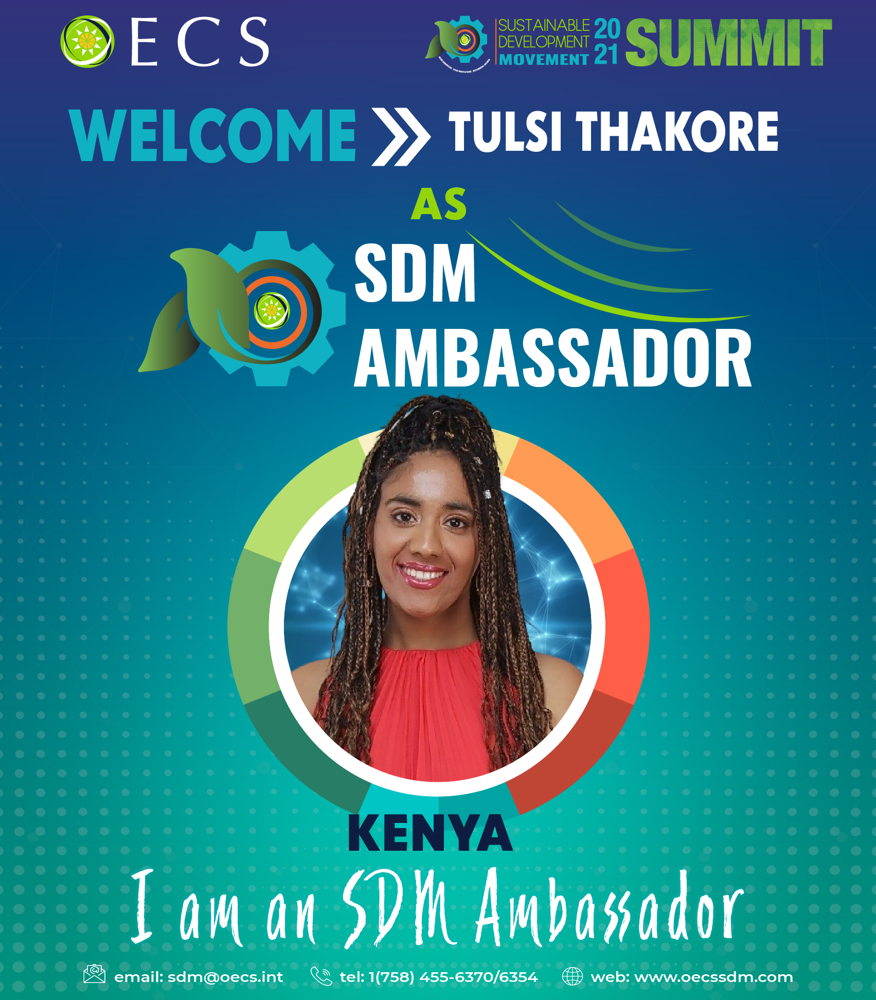 2021 SDM Ambassador - Tulsi Thakore - Welcome