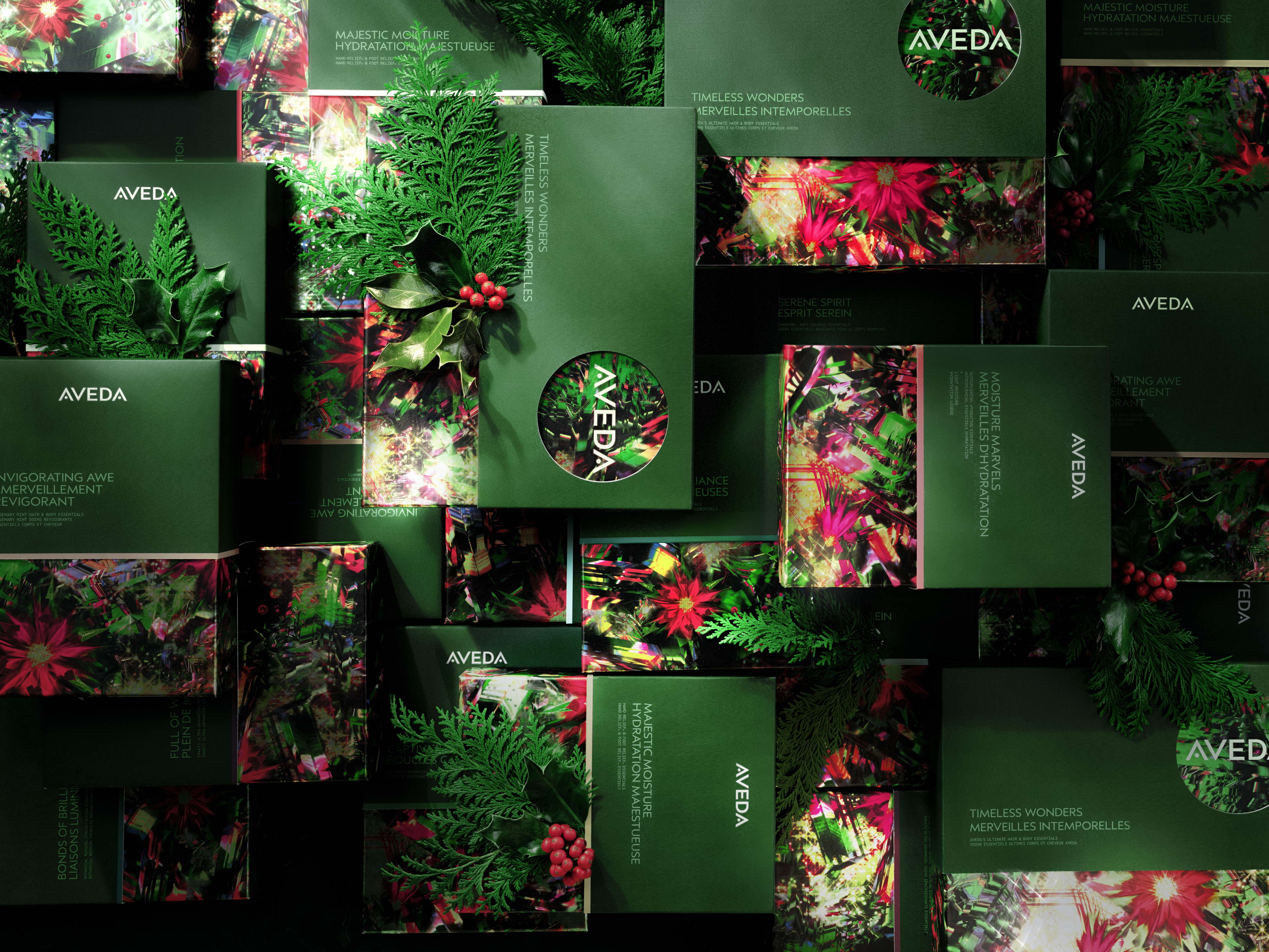 GIFT NATURE’S MAGIC WITH 
AVEDA THIS HOLIDAY SEASON