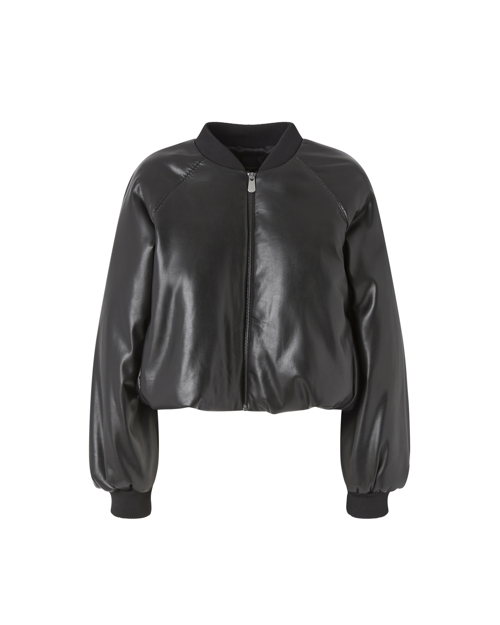 PINKO FW25 BRODO BOMBER SIMILPELLE SOFT TOUCH EUR385