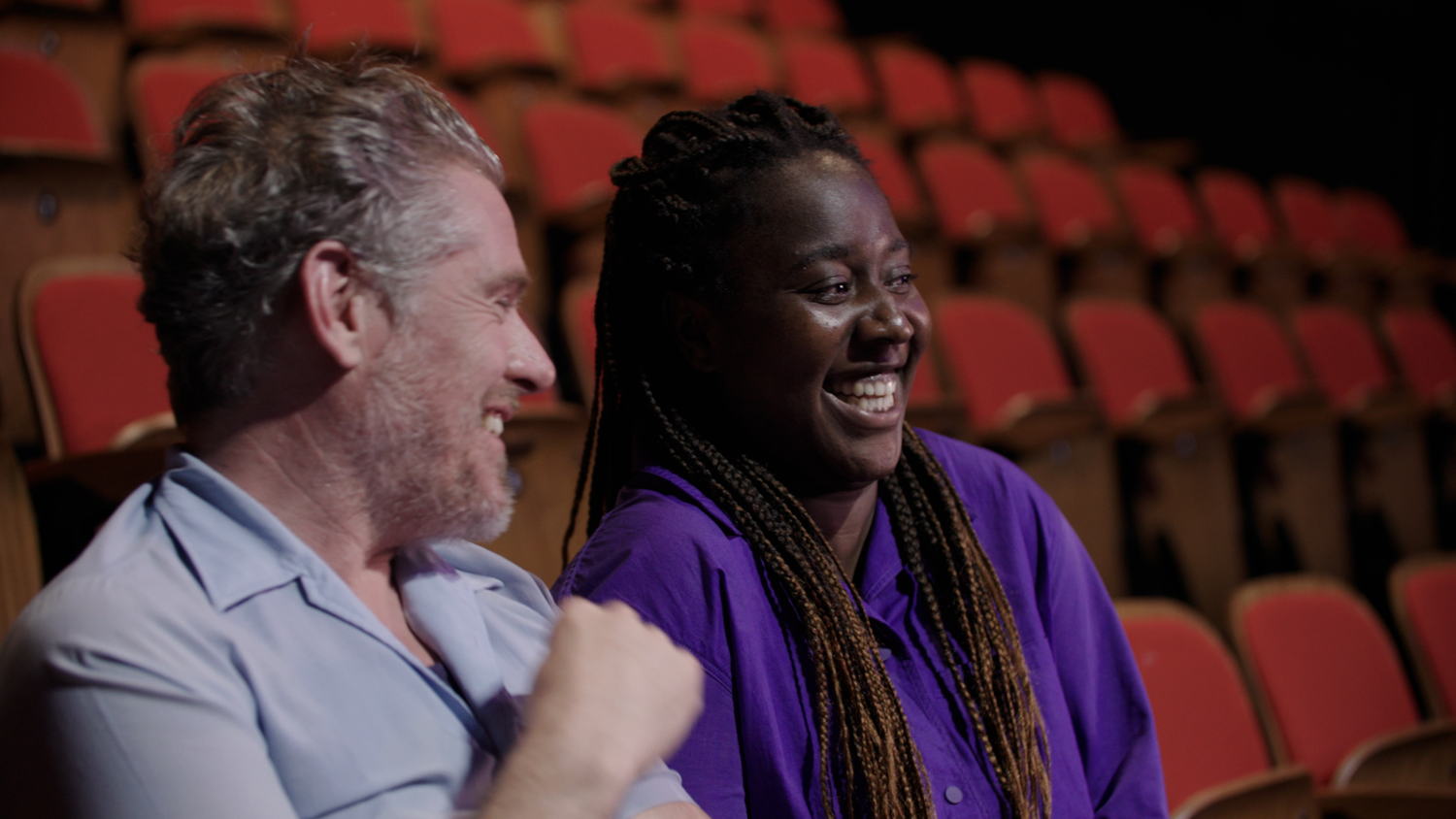 Tom Vermeir & Patricia Kargbo ©VRT