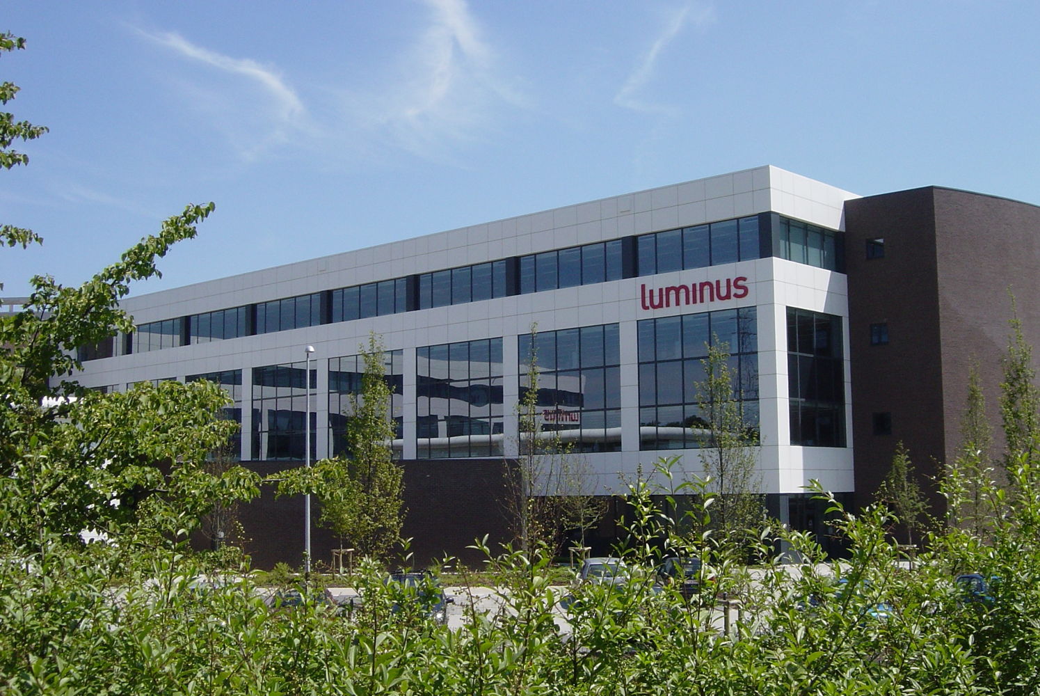 Kantoren EDF Luminus in Hasselt.