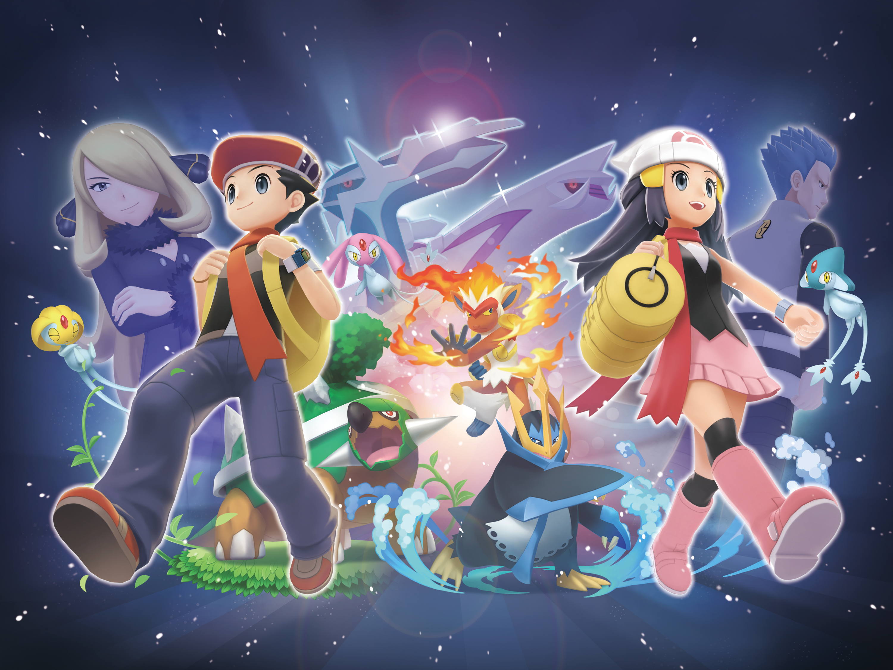 Découvrez le Parc Rosa Rugosa dans les jeux Pokémon Diamant Étincelant et Pokémon Perle Scintillante