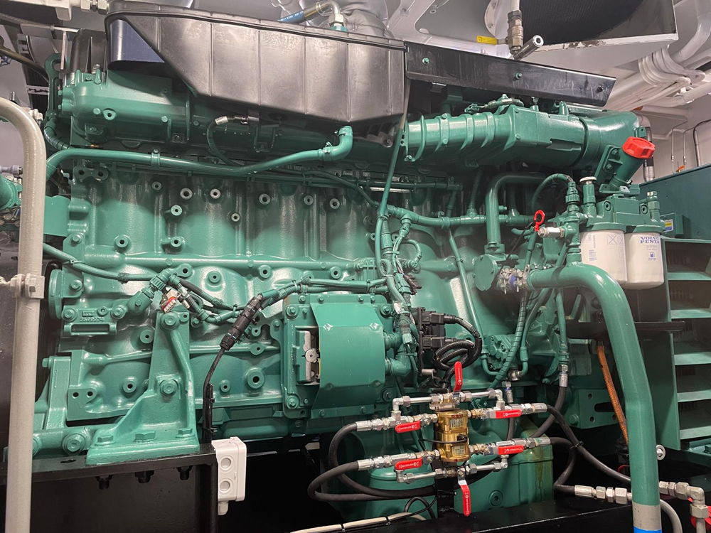 Motor met flowmeter
