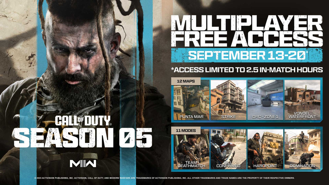 Call of Duty: Modern Warfare II — Temporada 05 Recargada: Acceso gratuito al multijugador