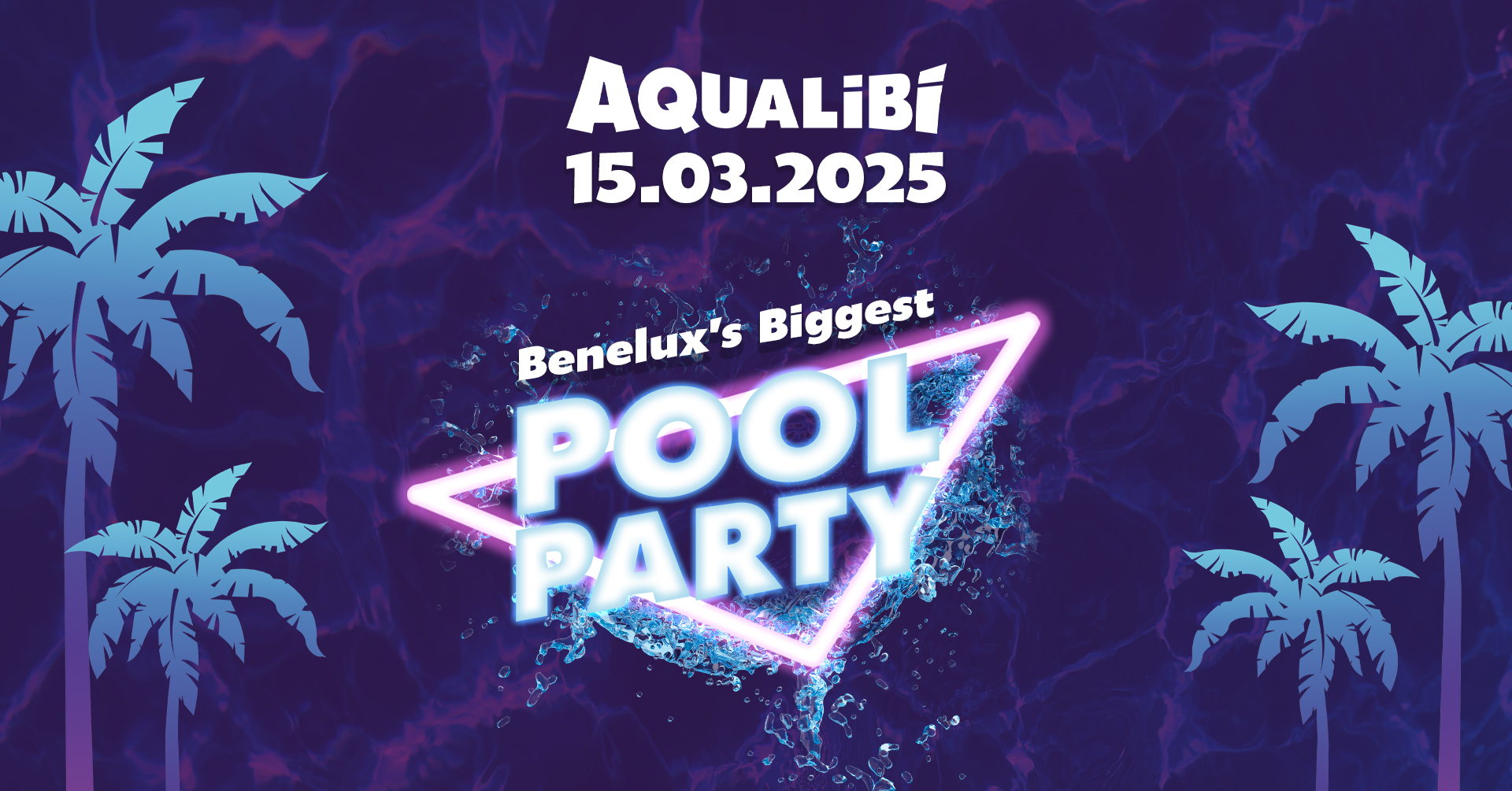 Aqualibi organise la plus grande Pool Party du Benelux