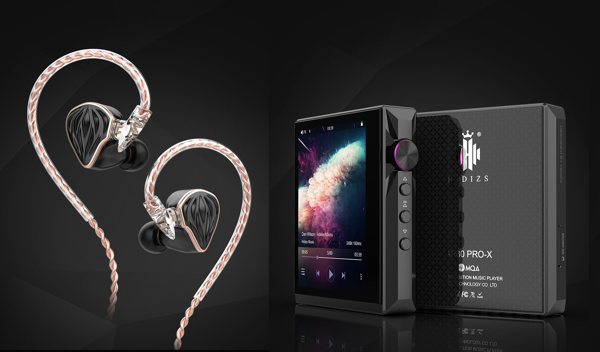 Hidizs launch MS3 hybrid driver headphones and AP80 PRO-X portable player