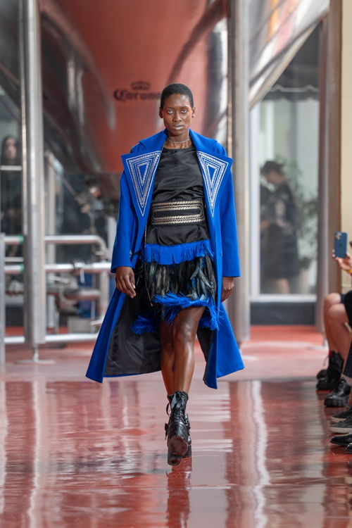 Carla Fernández en VOLVO FASHION WEEK MÉXICO