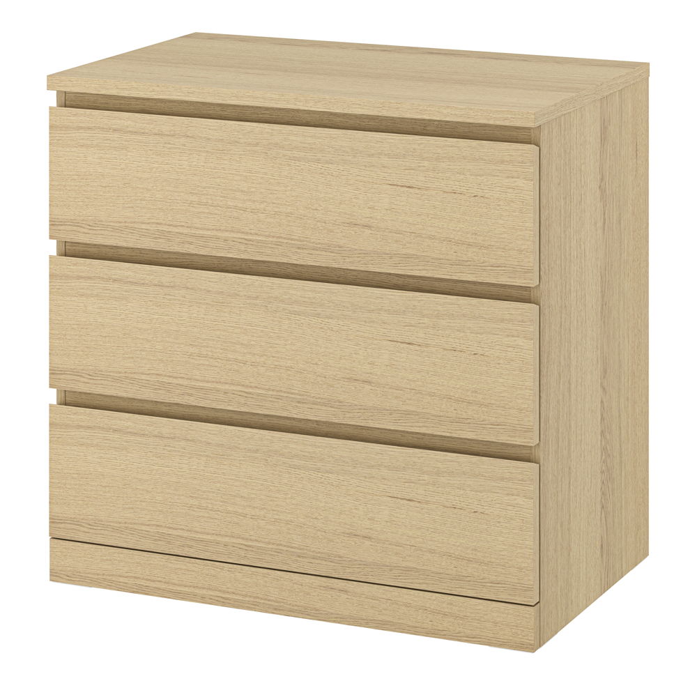 IKEA_MALM chest of 3 drawers_€109_PE885993