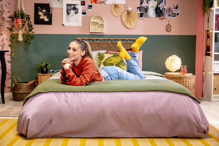 Creëer net zoals Milo, de nieuwe ster van de gelijknamige telenovelle op VTM, een IKEA boho-chic slaapkamer bij je thuis! 