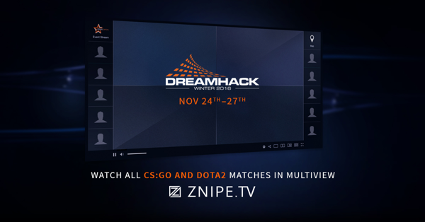 ZNIPE PARTNER WITH DREAMHACK