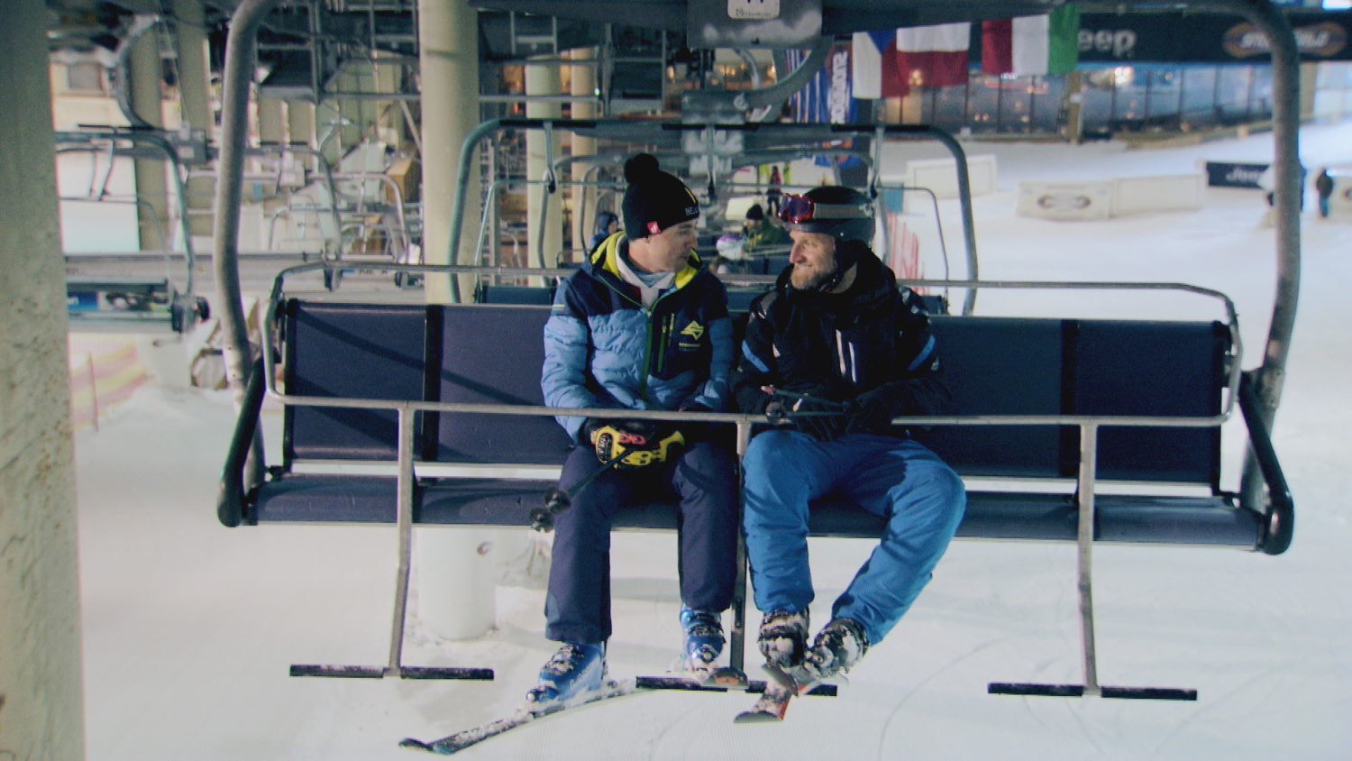 Voor hetzelfde geld- Skiën (c) VRT