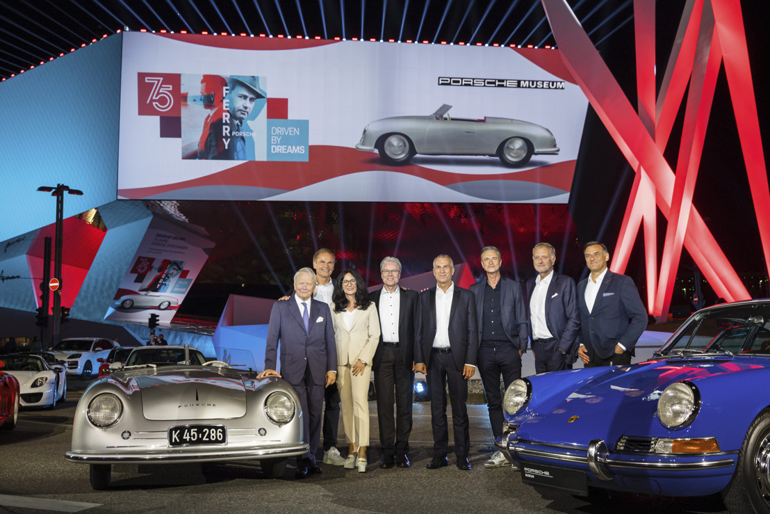 Live show with many dreams celebrating ’75 Years of Porsche Sports Cars’