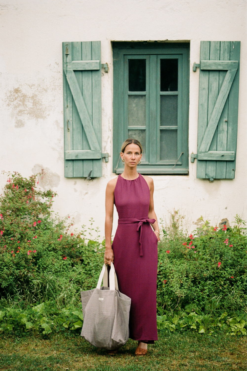 Mardi Editions - Audrey Dress - Wool Crepe Dark Pink (275€)