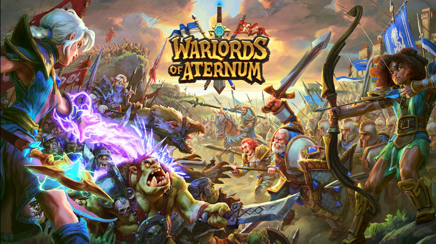 Warlords of Aternum Key Art