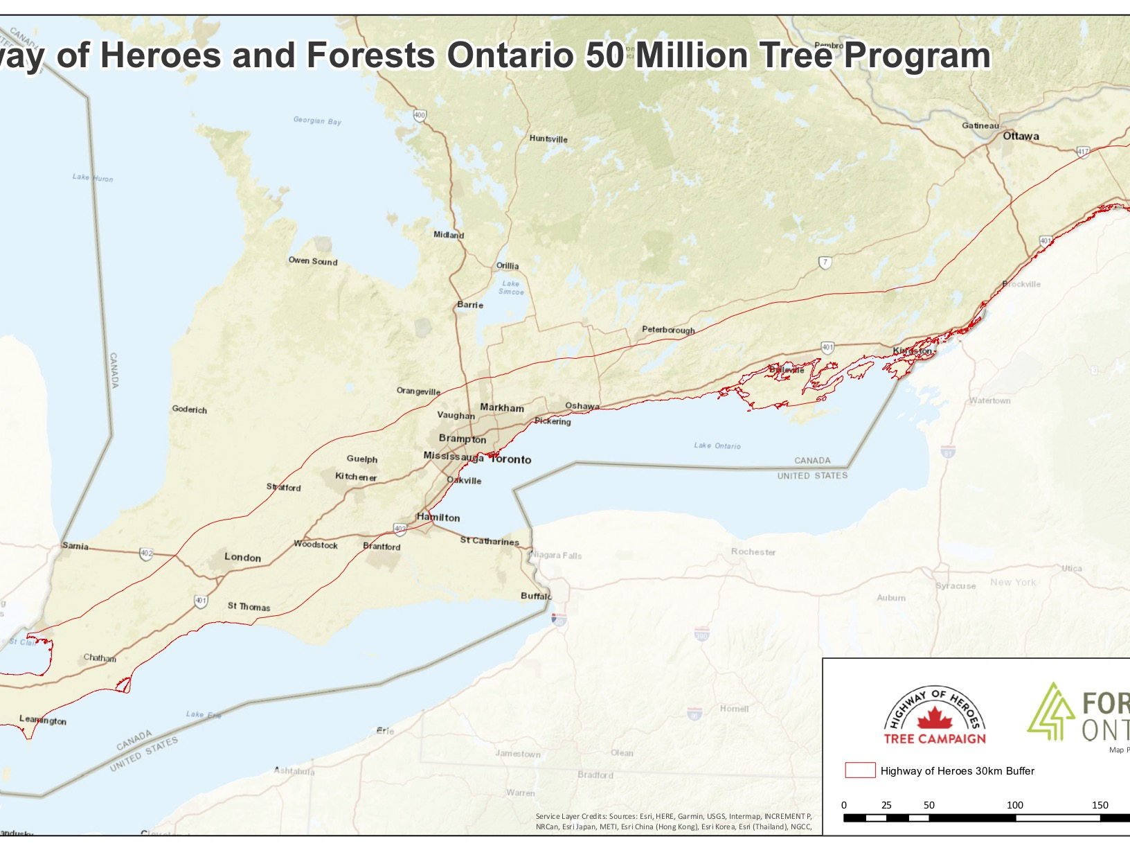 Highway of Heroes ‘Green Monument’ to Expand