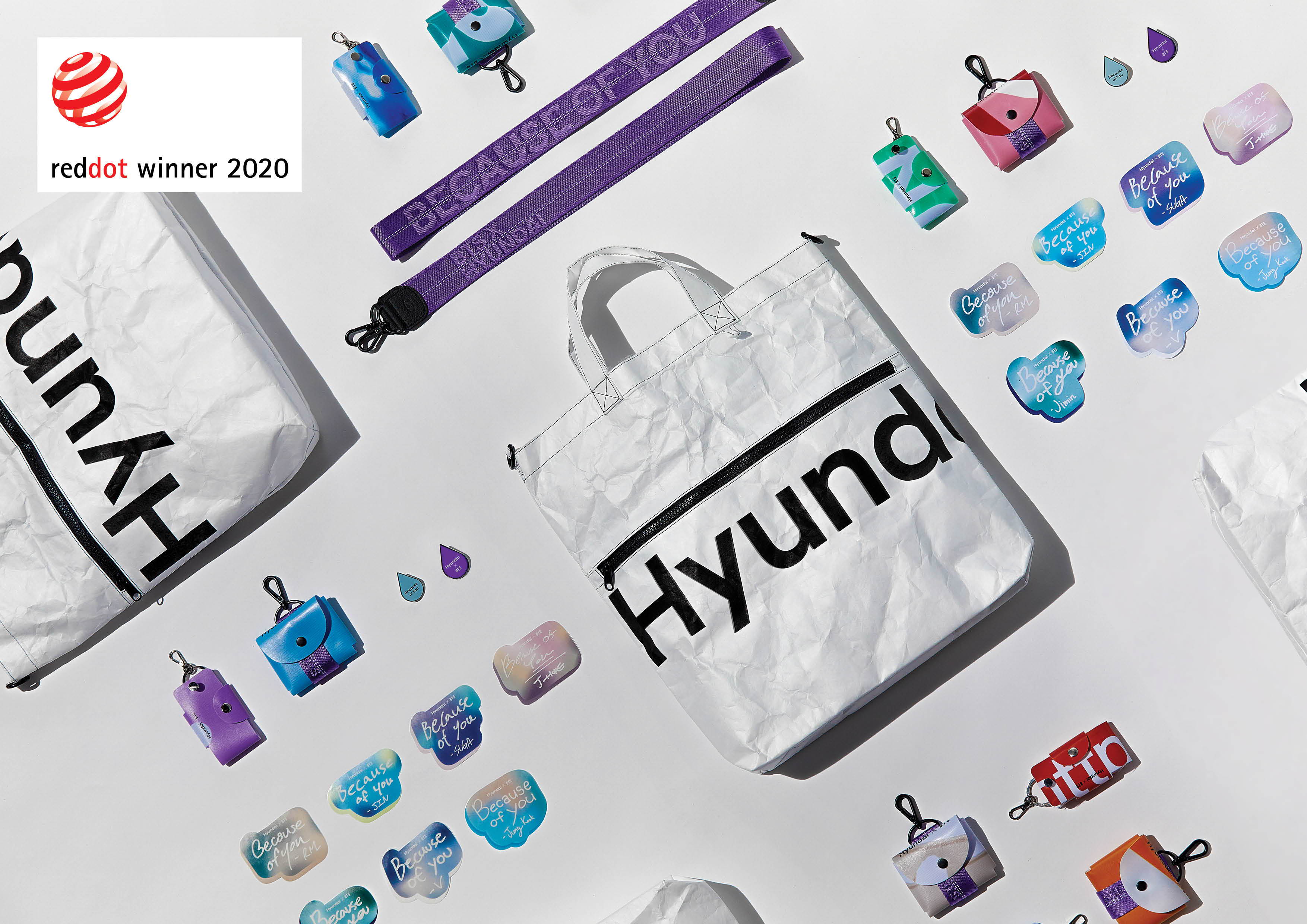 "Hyundai X BTS Goods"