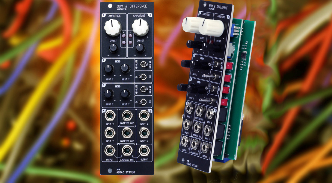 New 216 Sum & Difference Eurorack Module from ADDAC System has no equal