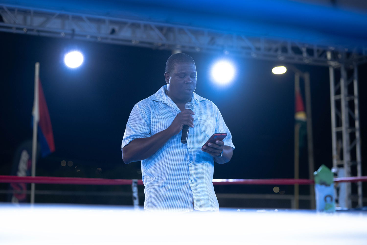 Mr Clivus Jules,Director of Sports (St. Lucia)