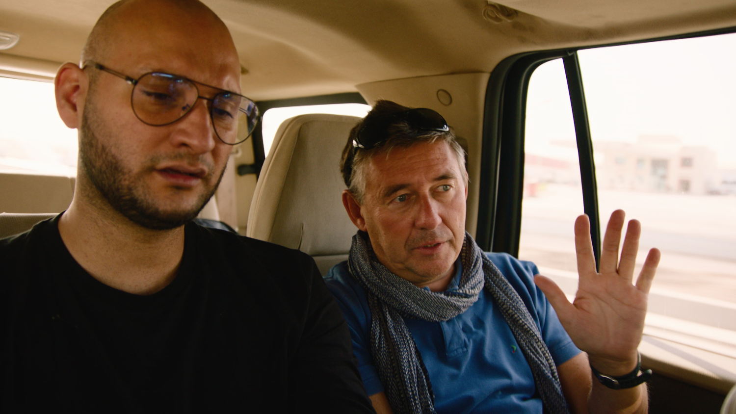 Rudi Vranckx en Brahim - (c) VRT