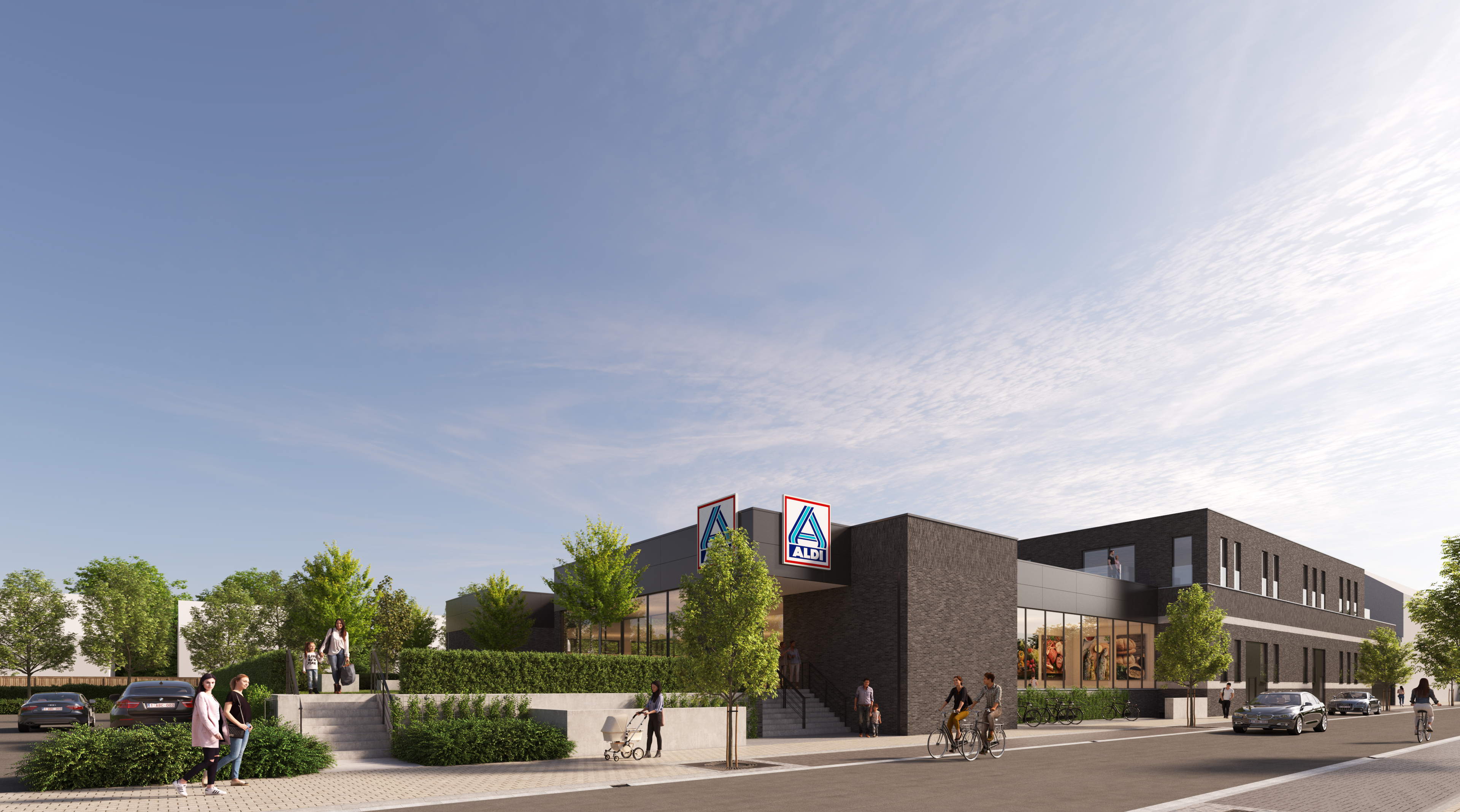 Nieuwe ALDI in Oudenaarde wordt dubbel zo groot