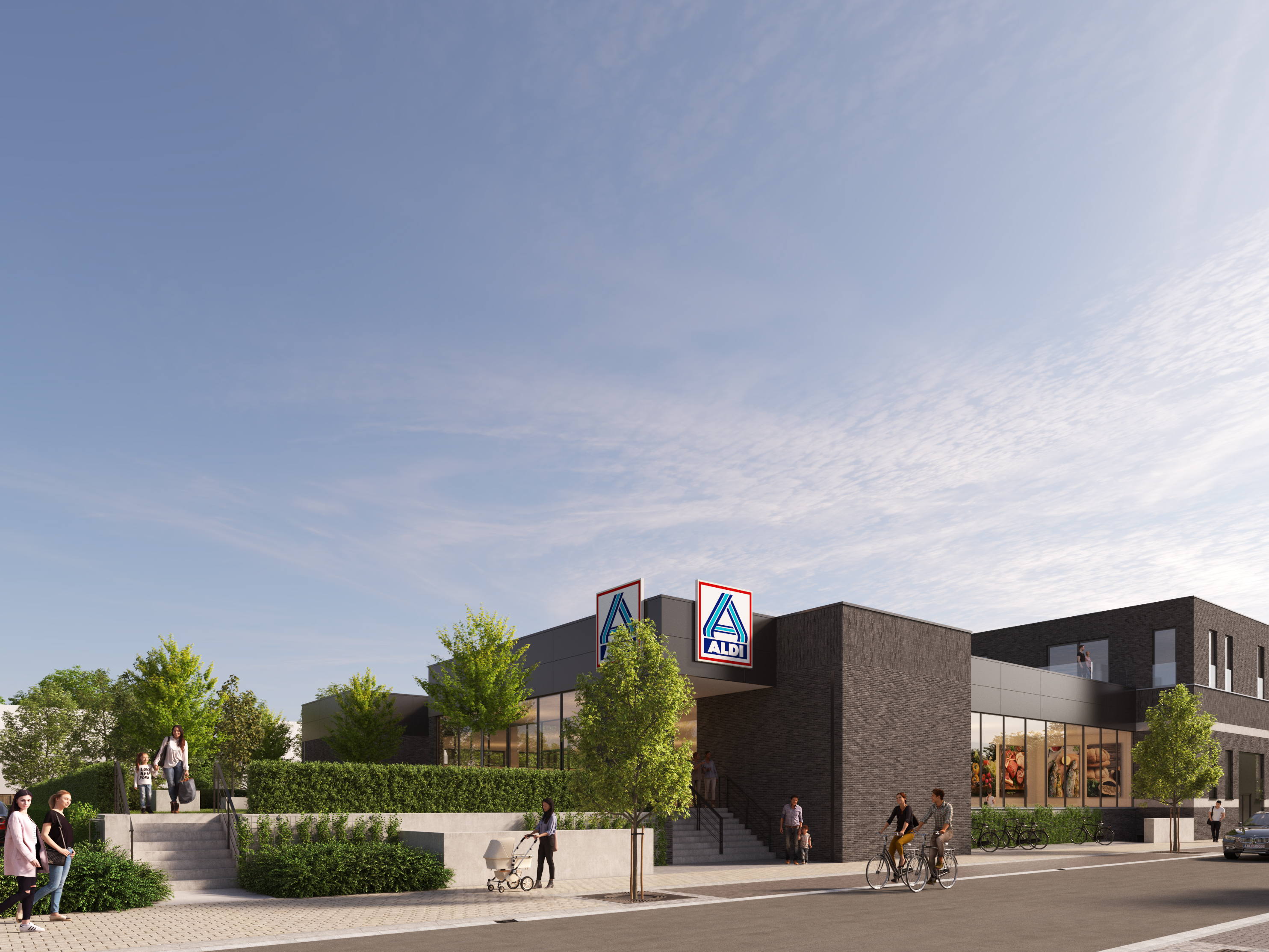 Nieuwe ALDI in Oudenaarde wordt dubbel zo groot