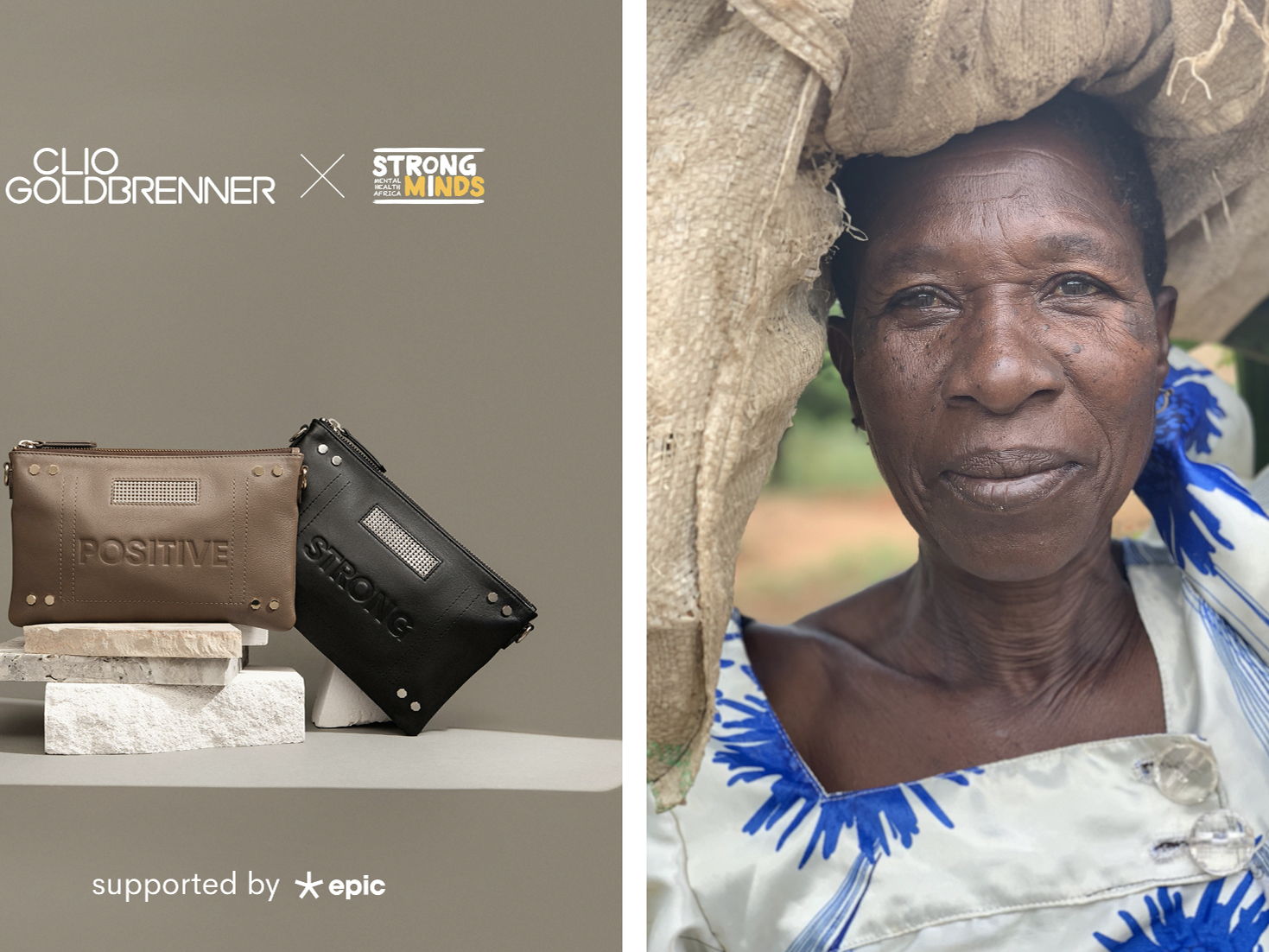StrongMinds x Clio Goldbrenner