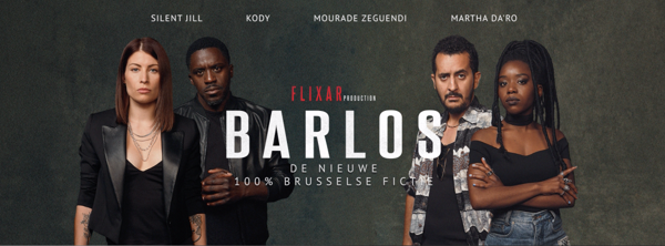 Met Barlos, hun nieuwe campagne tegen rijden onder invloed, gaan Brussel Mobiliteit en VO Citizen Netflix achterna