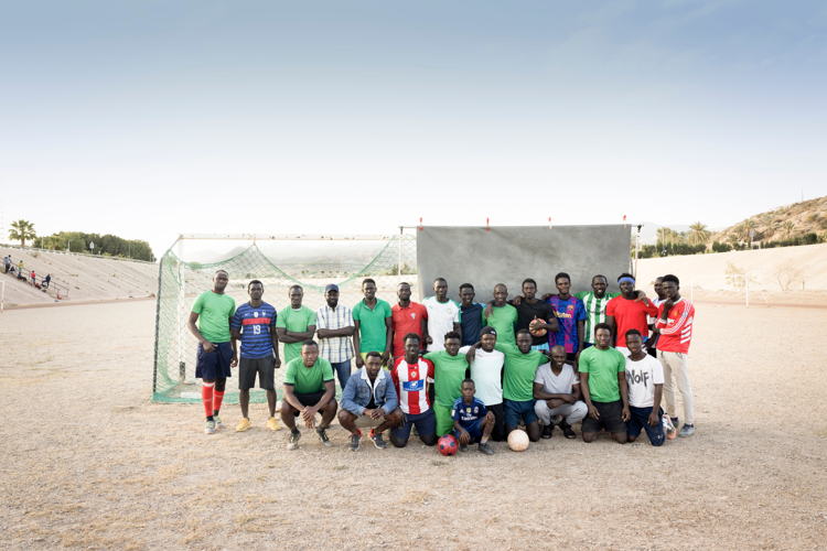 (c) Lieve Blancquaert - Spanje, Senegalese voetbalploeg