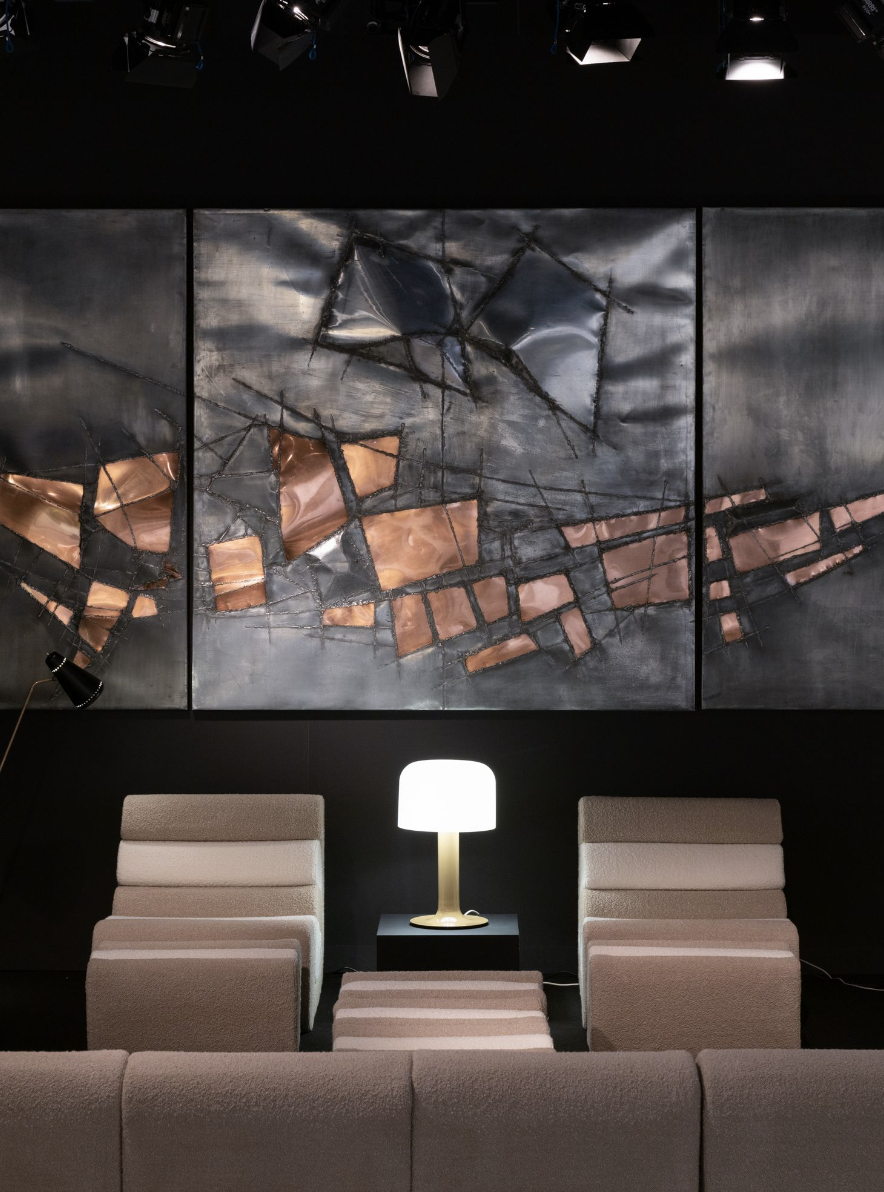 Galerie Meubles et Lumiéres at DESIGN MIAMI.BASEL 2024 (Image credit Ivan Erofeev for Design Miami) 