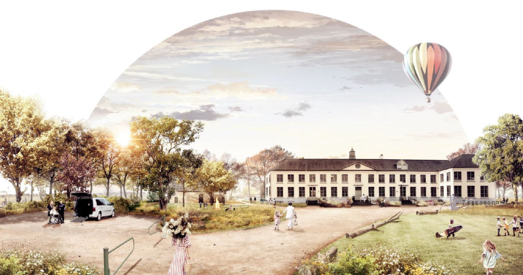 ​ ​ ​ ©Stad Gent, toekomstbeeld Portaal De Campagne